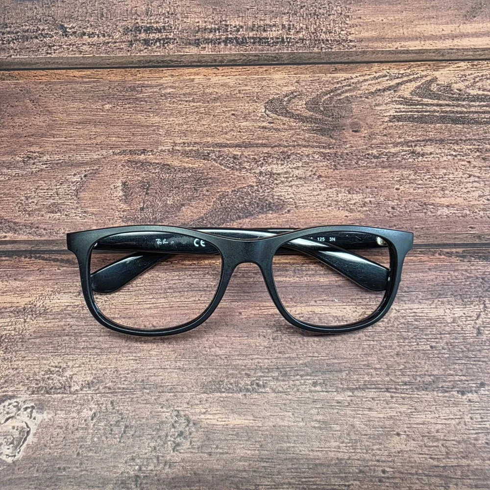 Ray-Ban Junior RJ 9062S 7013/71 Black Plastic Eyeglass Frames 48-16-125